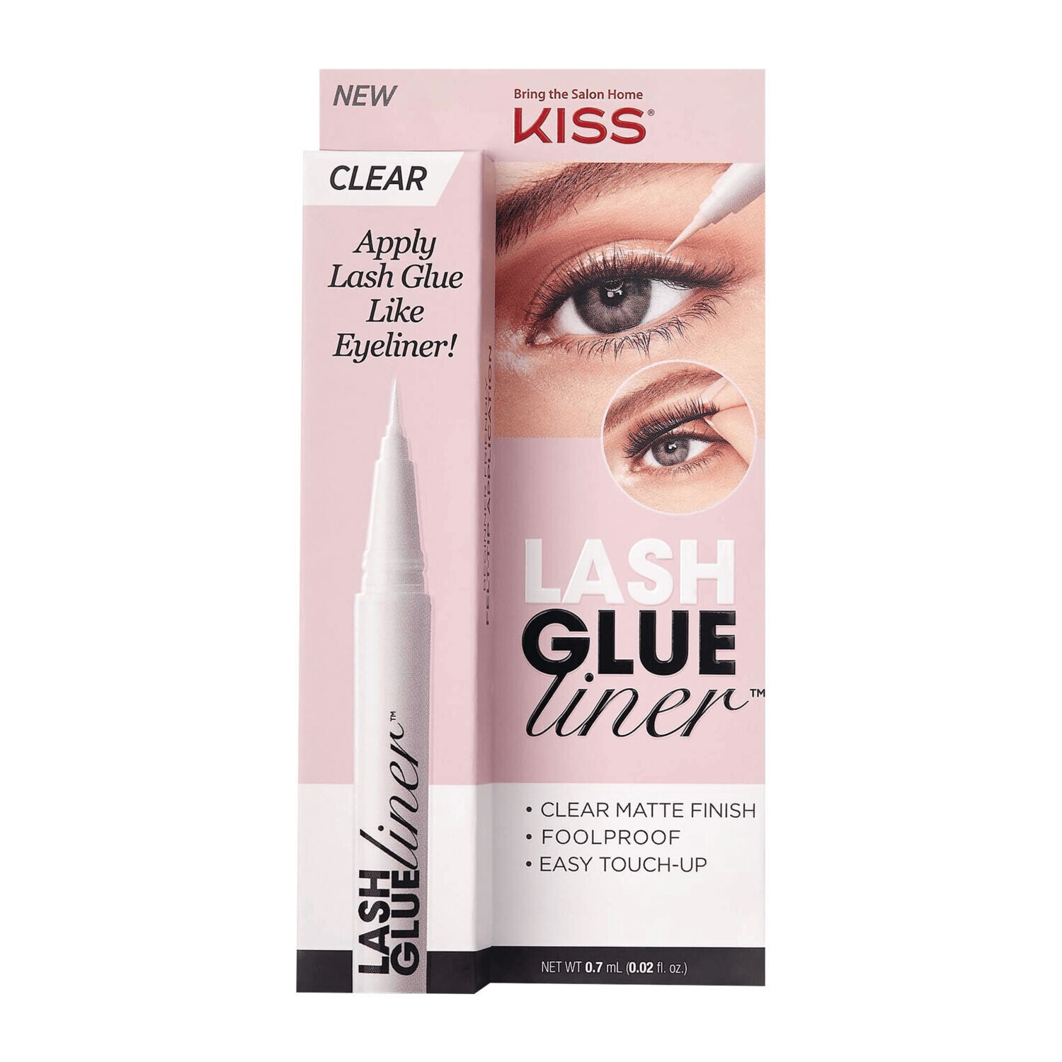 KISS GLUEliner Clear False Eyelash Glue & Eyeliner Sally Beauty