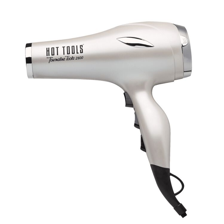 White Pearlized Tourmaline Turbo Ionic Dryer