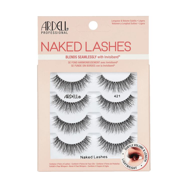 Naked 421 Lashes 4 Pack