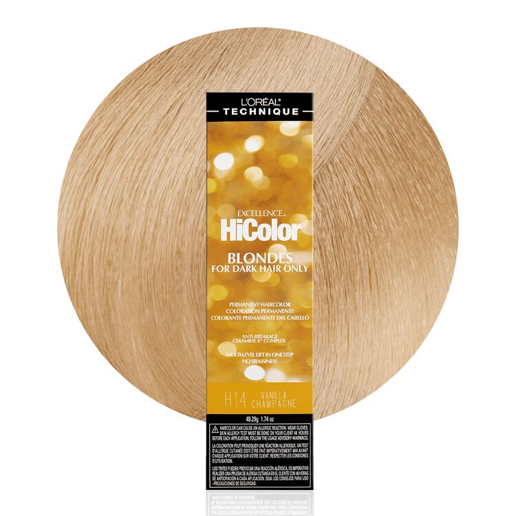 Vanilla Champagne Permanent Hair Color
