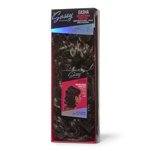 Sasha Brown 16 Inch Drawstring Ponytail