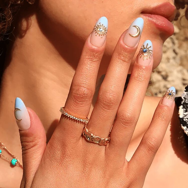 Spirited Sky Press-On Nails