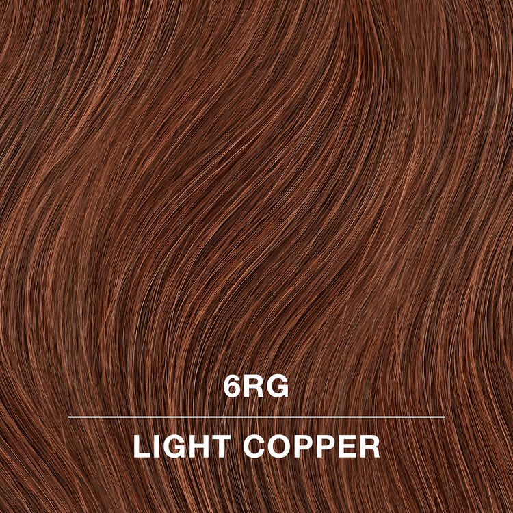 6RG Light Copper Permanent Cream Hair Color