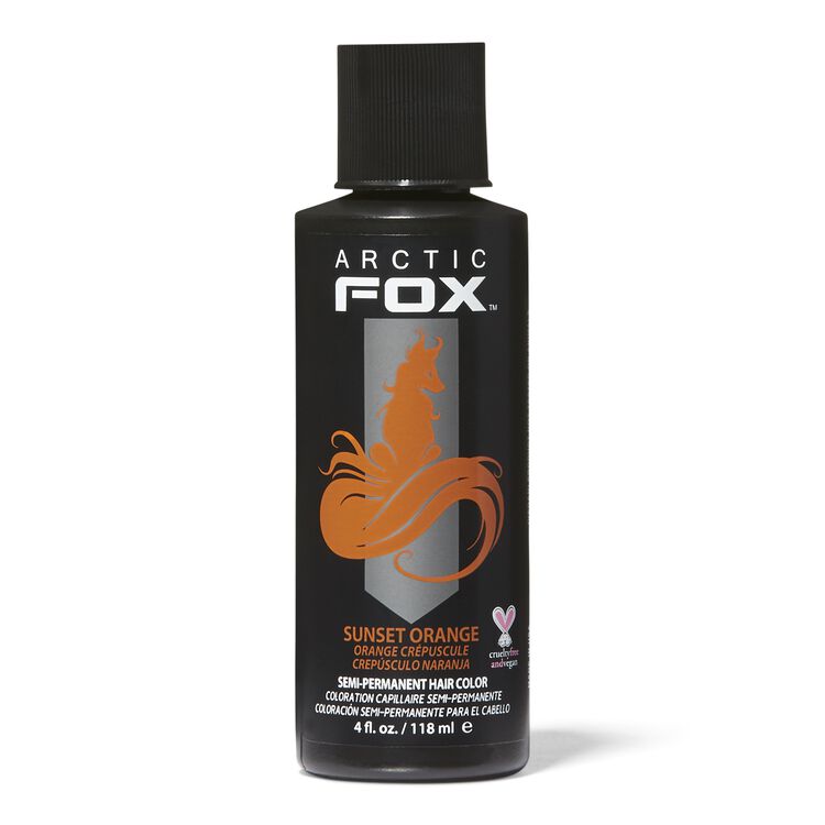 Arctic Fox Sunset Orange Semi Permanent Hair Color 4 oz ...