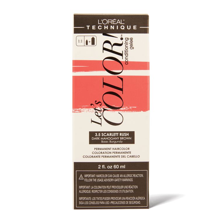 L'Oreal Let's COLOR! Conditioning Gelee Permanent Haircolor  Scarlett  Rush | Permanent Hair Color | Sally Beauty