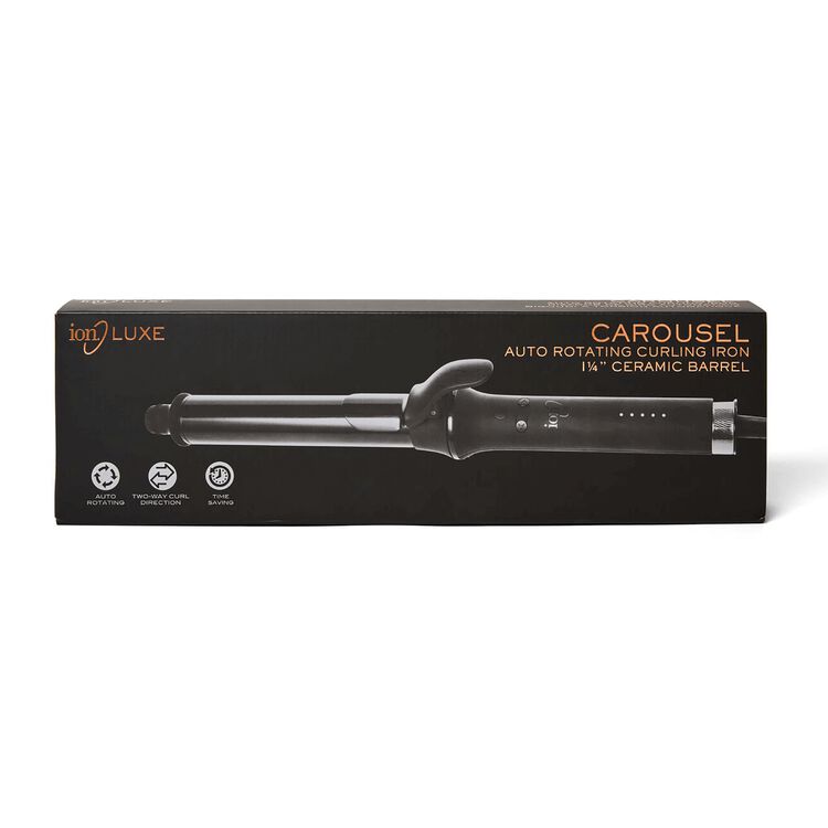 Luxe Carousel Auto Rotating Curling Iron