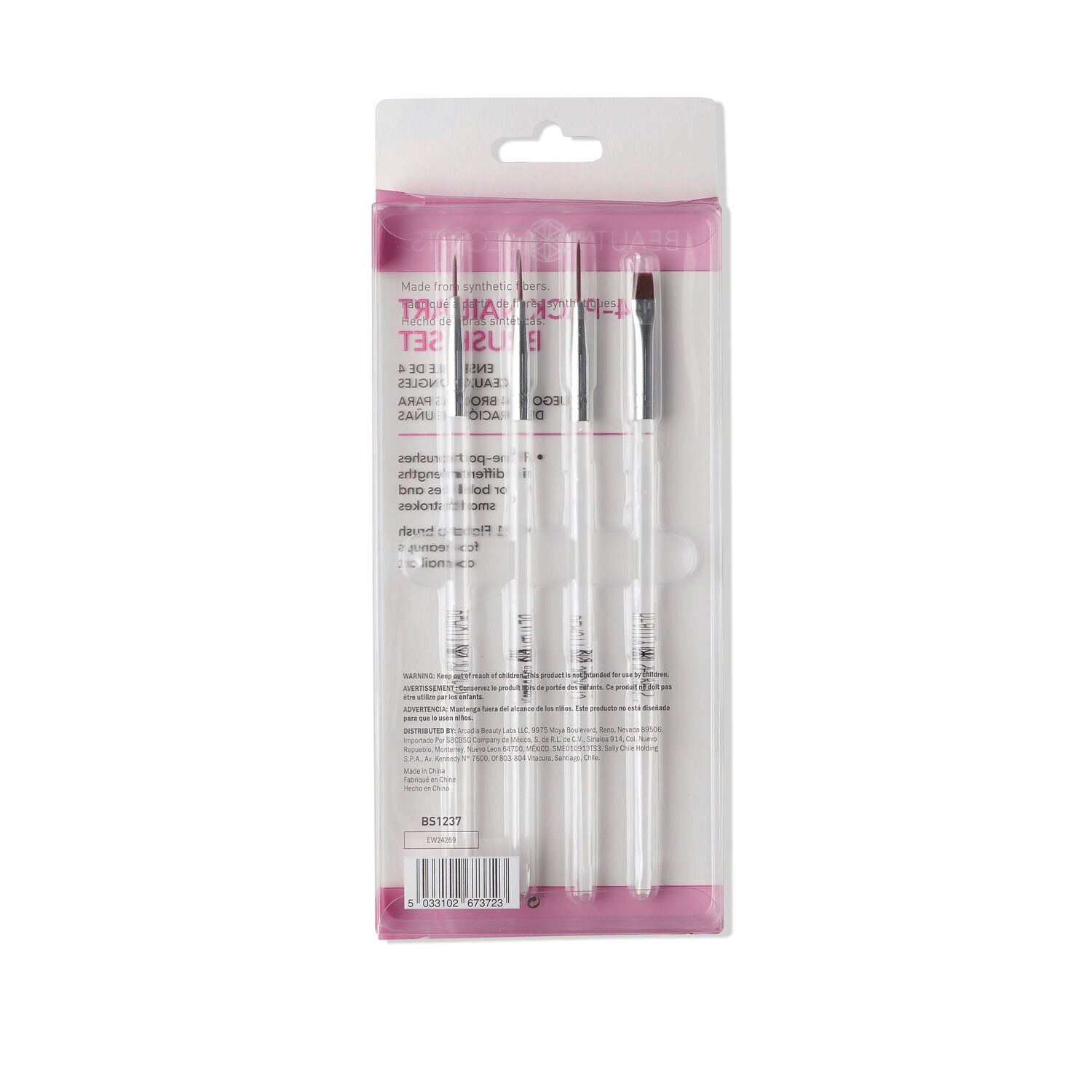 Beauty Secrets Nail Art Brush - Thumbnail 5