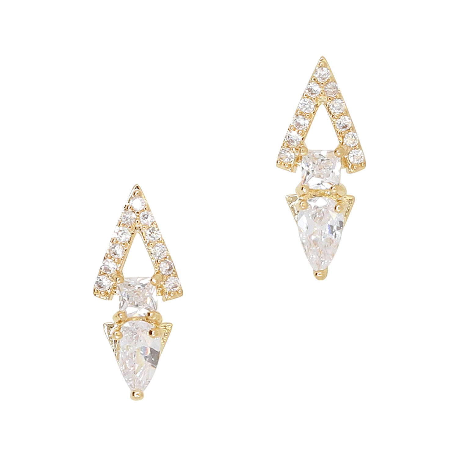 Daily Charme Linked Triangles Charm - Thumbnail 4