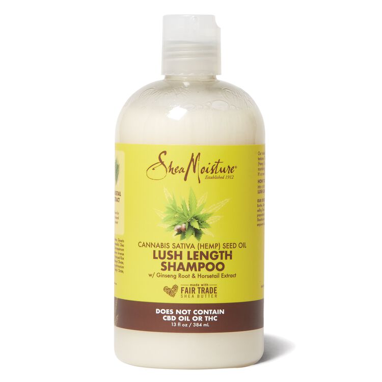 Shea Moisture Lush Length Shampoo By Cannabis Sativa Hemp Seed Oil Shampoo Sally Beauty