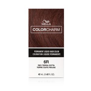 6R Red Terra Cotta Permanent Liquid Hair Color