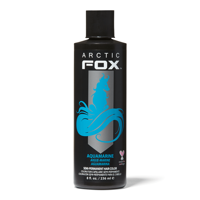 Arctic Fox Aquamarine Semi Permanent Hair Color 8 Oz Semi Permanent Hair Color Sally Beauty
