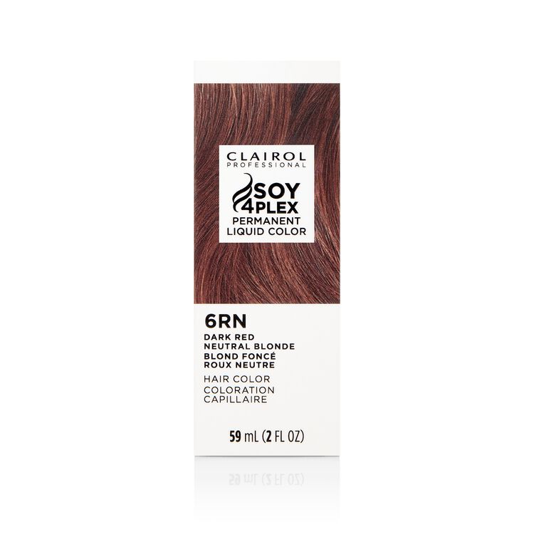 6RN Dark Red Neutral Blonde Permanent Liquid Hair Color