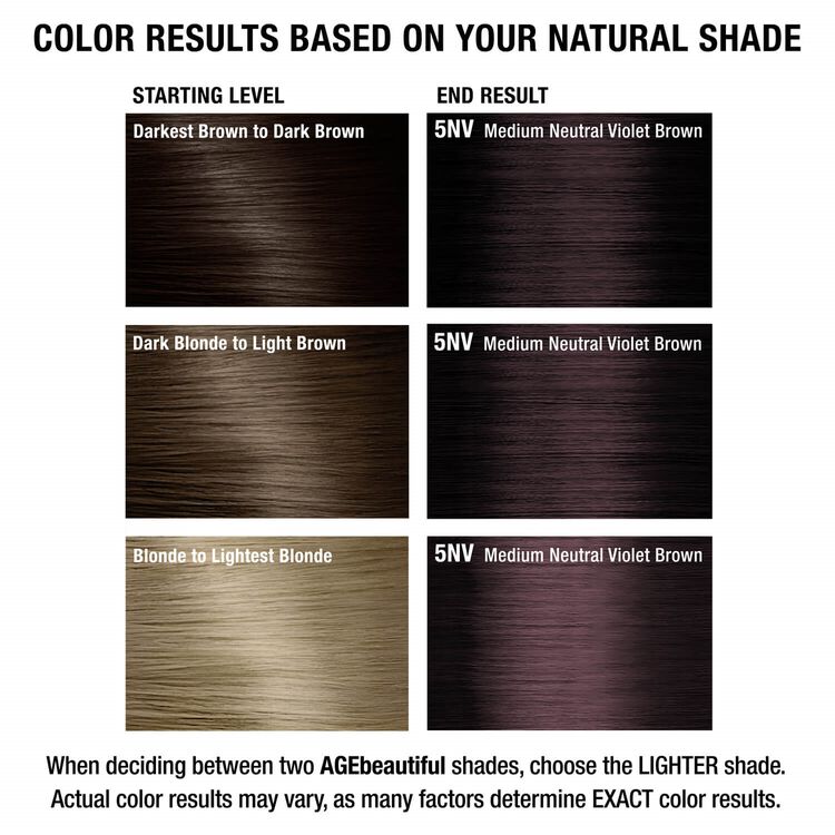 5NV Medium Neutral Violet Brown Permanent Liqui-Crème Haircolor Neutral Violet Collection
