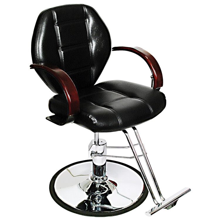 Macee Styling Black Chair with Base