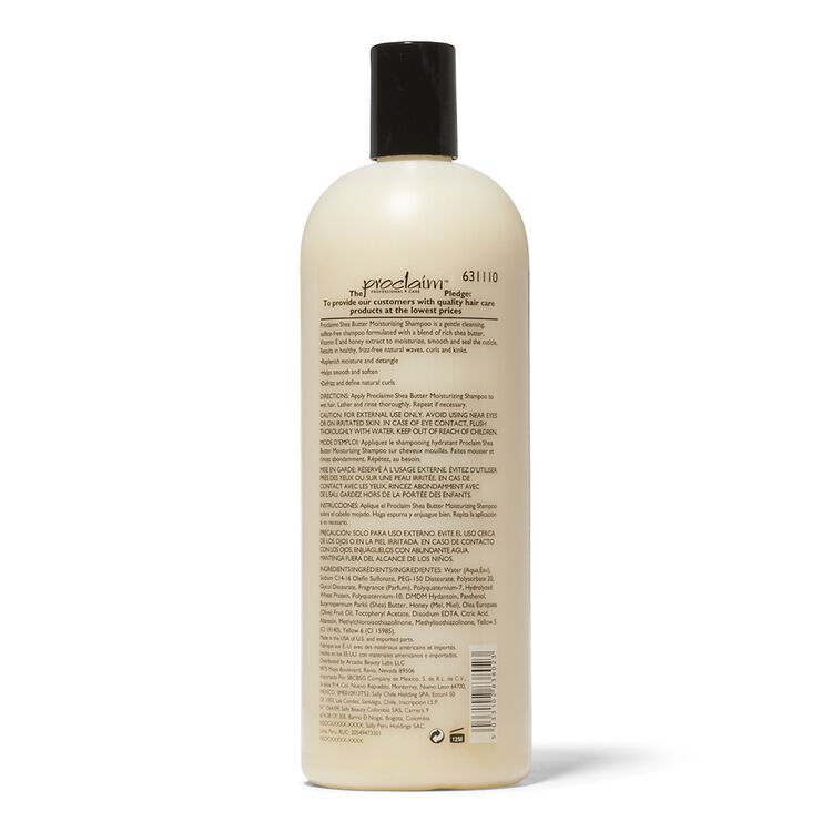 Shea Butter Moisturizing Shampoo