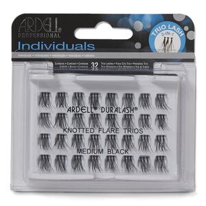 Individual Trios Medium Black Lashes