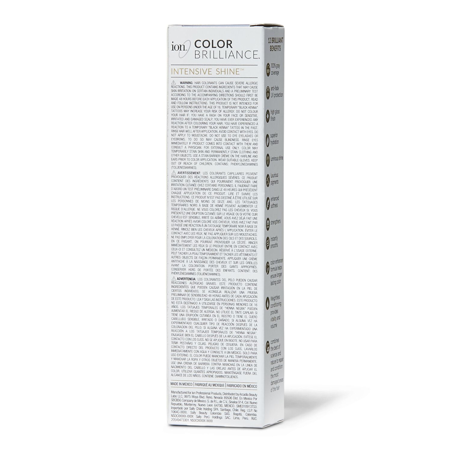 ion 4VV Plum Permanent Gloss Hair Color Permanent Hair Color