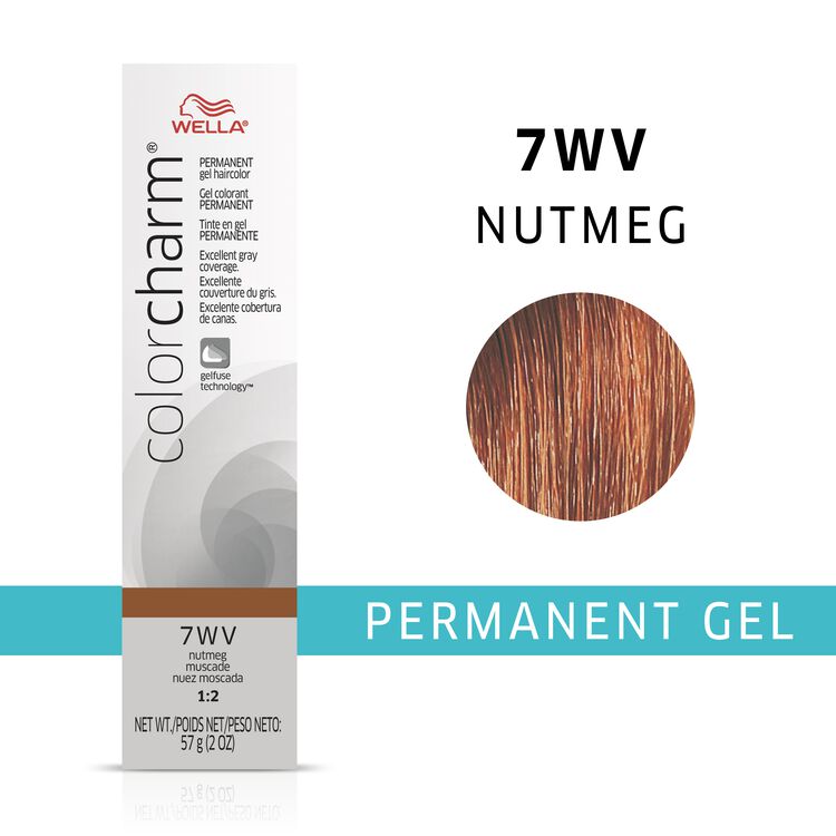 Nutmeg colorcharm Gel Permanent Hair Color