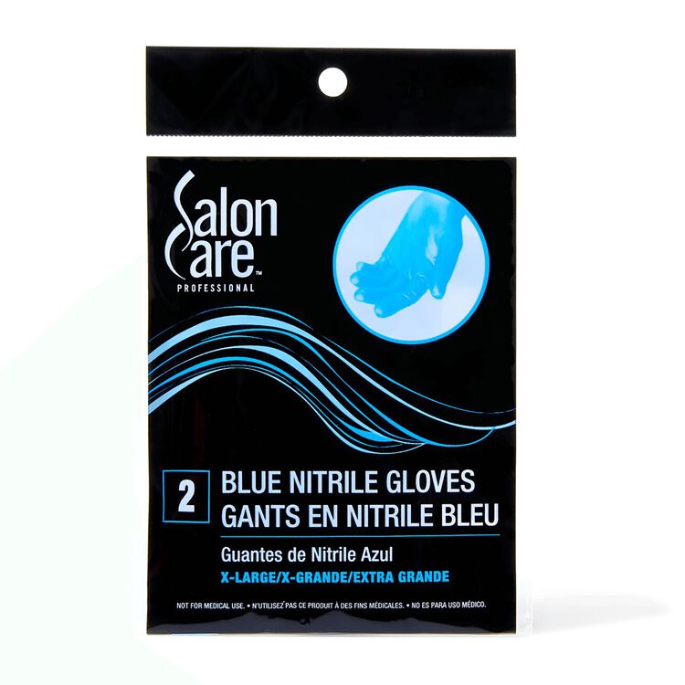 X-Large 2ct Blue Nitrile Powder-Free Gloves 