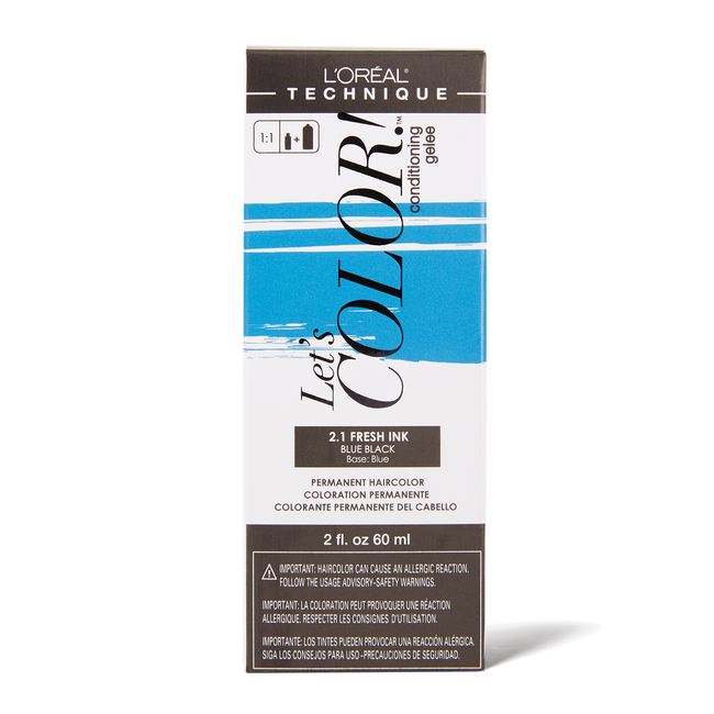L'Oreal Let's COLOR! Conditioning Gelee Permanent Haircolor 4.64