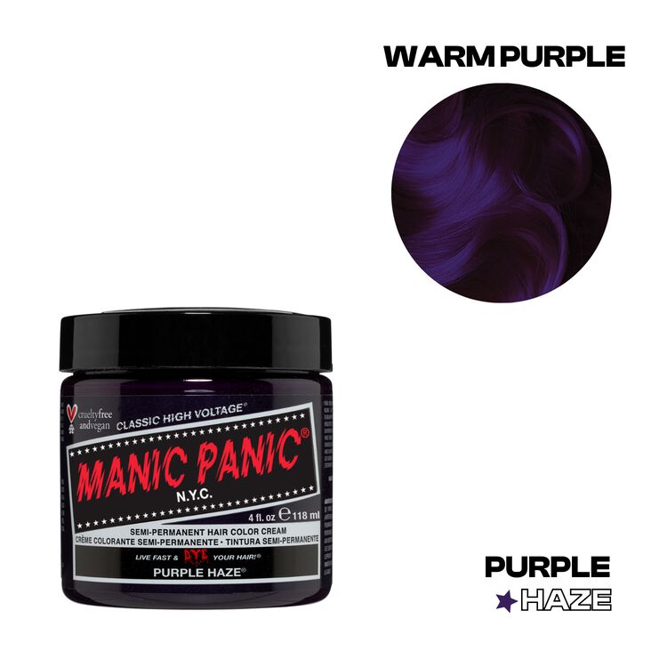 Purple Haze Semi Permanent Cream Hair Color