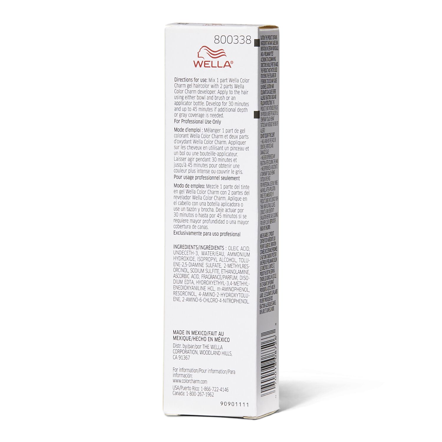 Wella Coffee Ice Cream Permanent Gel Hair Color Permanent Hair Color