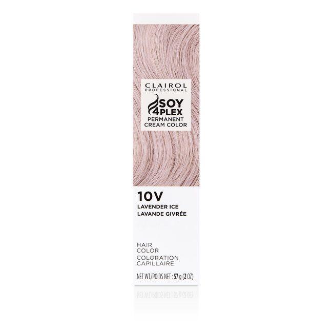 Clairol Professional 10v Lavender Ice Premium Creme Hair Color By