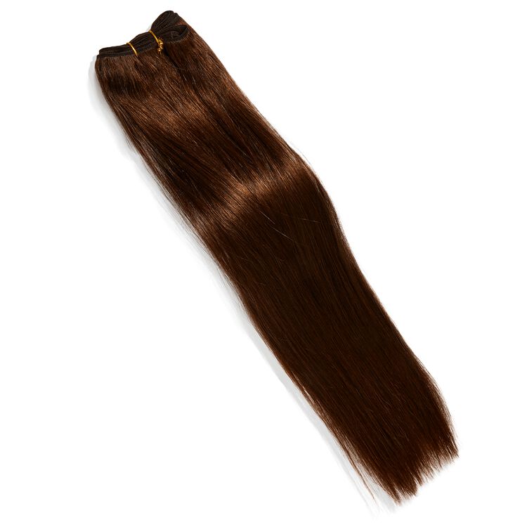 Silky Straight Brown 18 Inch Human Hair Extension