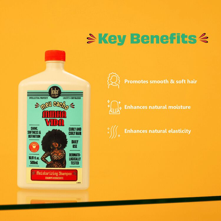 Meu Cacho Minha Vida Moisturizing Shampoo