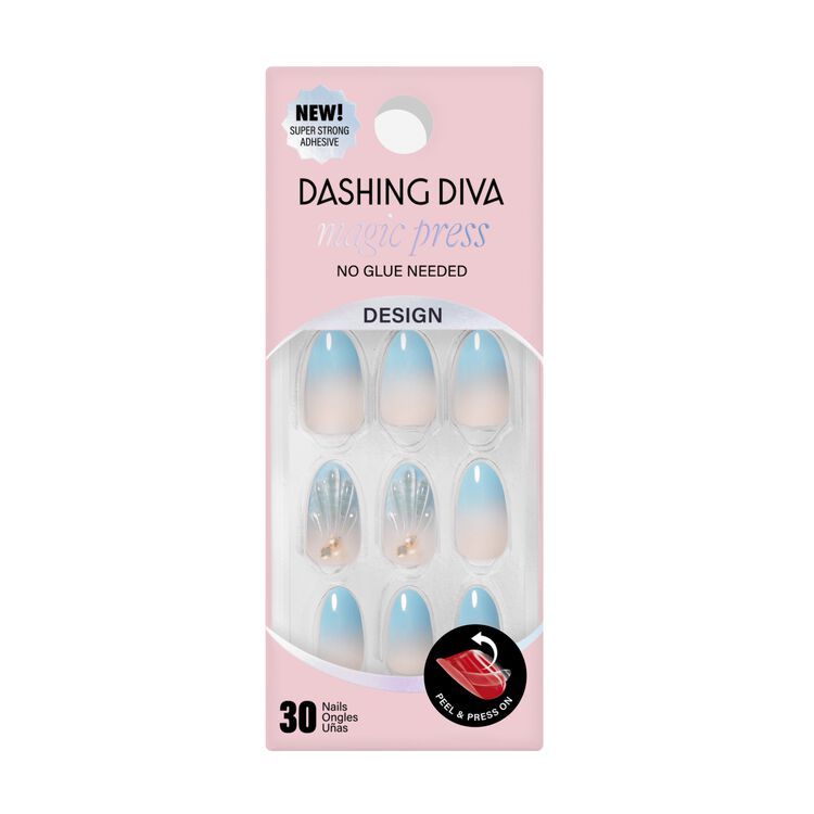 Magic Press Press-On Gel Nails Shell We Kiss?