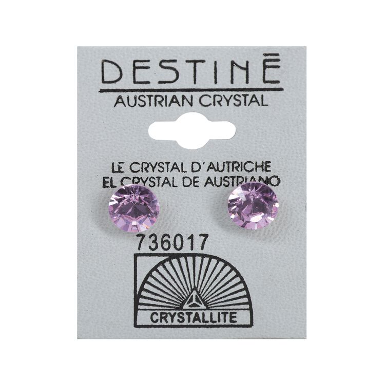 Destine 8mm Diamond Cut Earrings