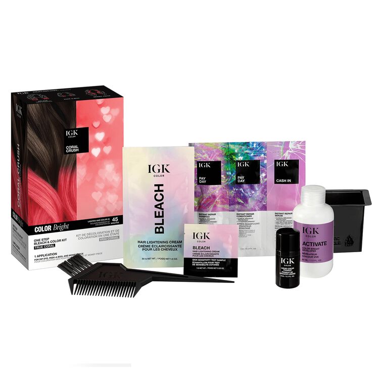 Coral Crush One Step Bleach & Color Kit
