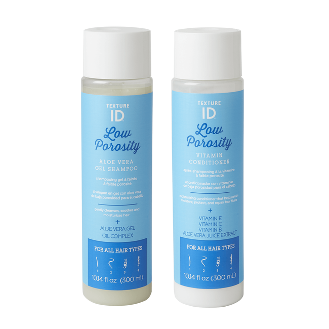 Texture ID Low Porosity Shampoo & Conditioner Bundle