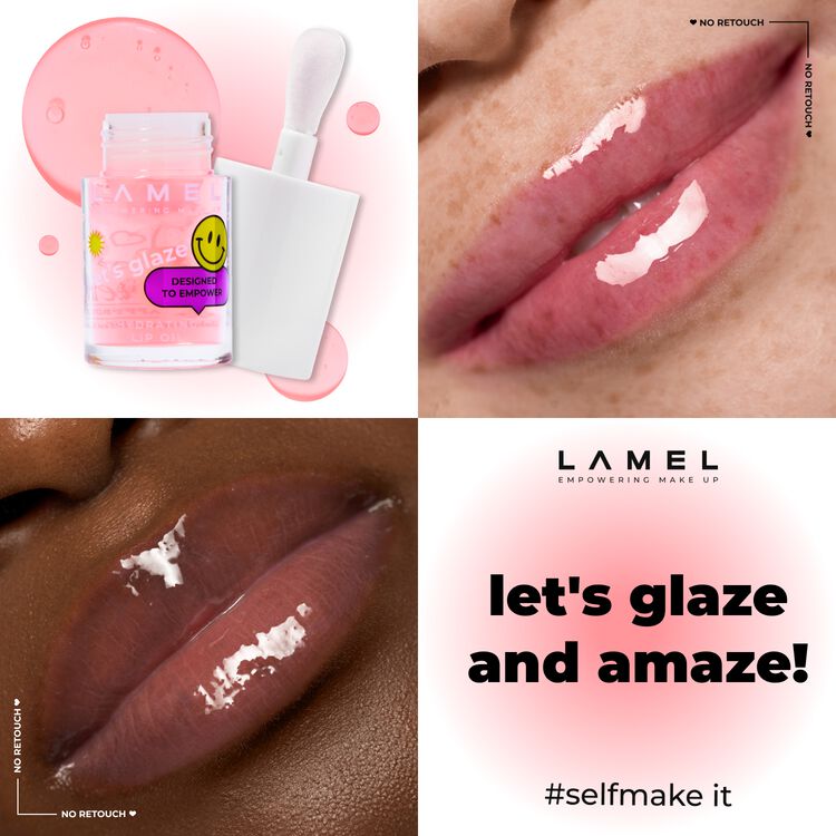 Hydrating Lip Oil Let's Glaze Marshmallow