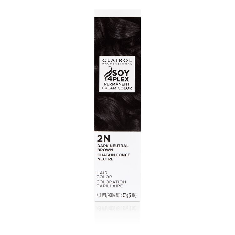 2N Dark Neutral Brown Permanent Cream Hair Color