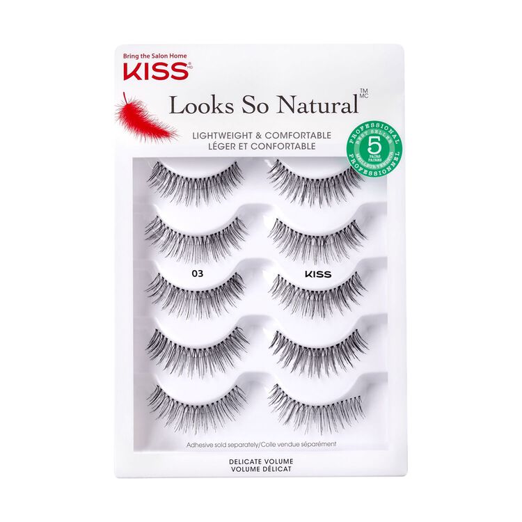 Looks So Natural False Eyelashes 5-Pair Multipack #03