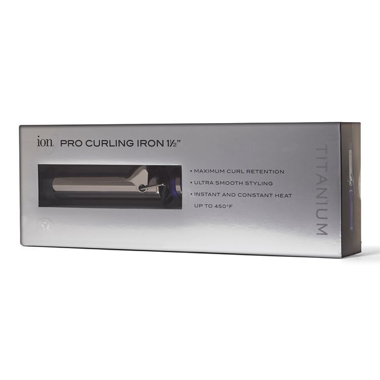 Ion Titanium Pro 1 1 2 Inch Curling Iron