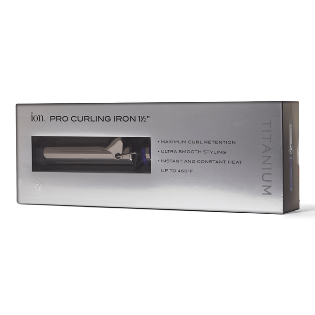 Ion Titanium Pro 1 1 2 Inch Curling Iron