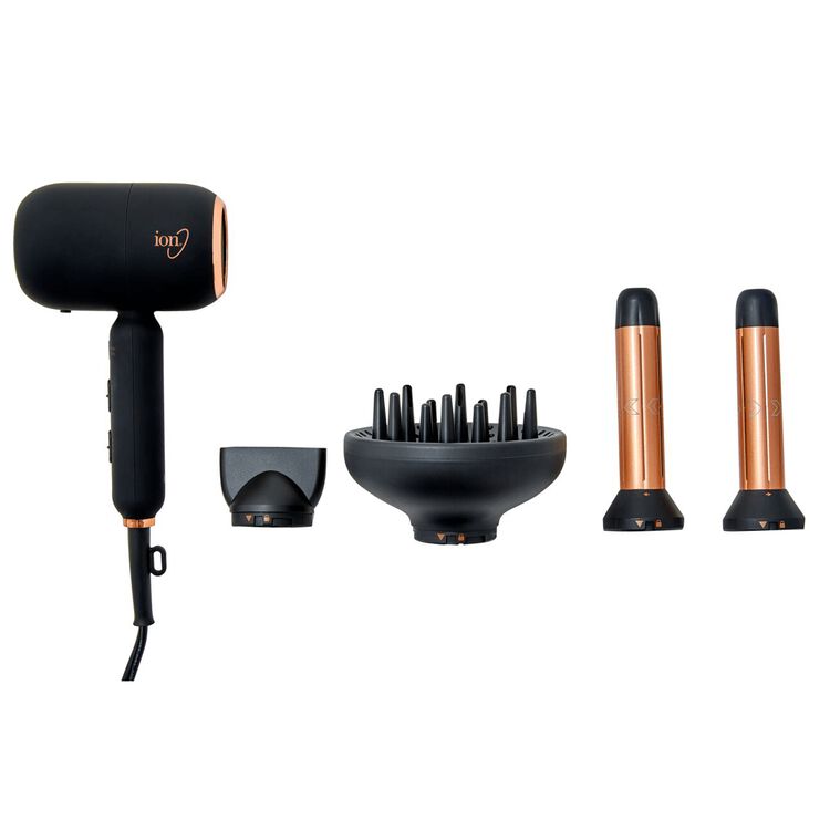ion Luxe 4in1 Autowrap Airstyler Styling Tools Hair Dryer Sally