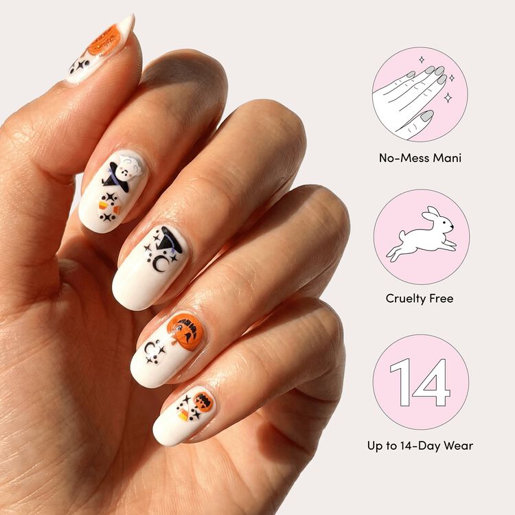 Magic Pick Pumpkin Pickin' Nail Art Stickers