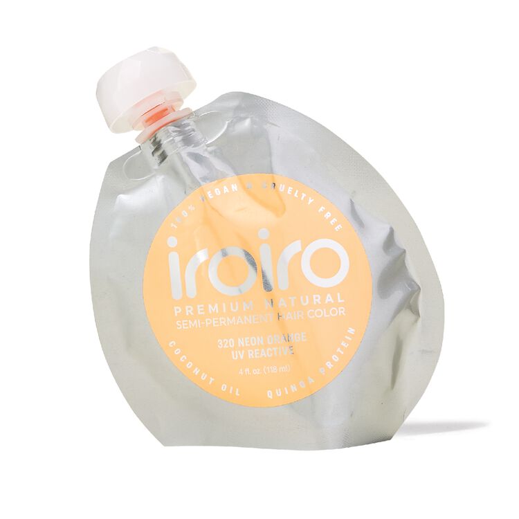 Iroiro 320 Neon Orange Premium Natural Semi Permanent Hair Color