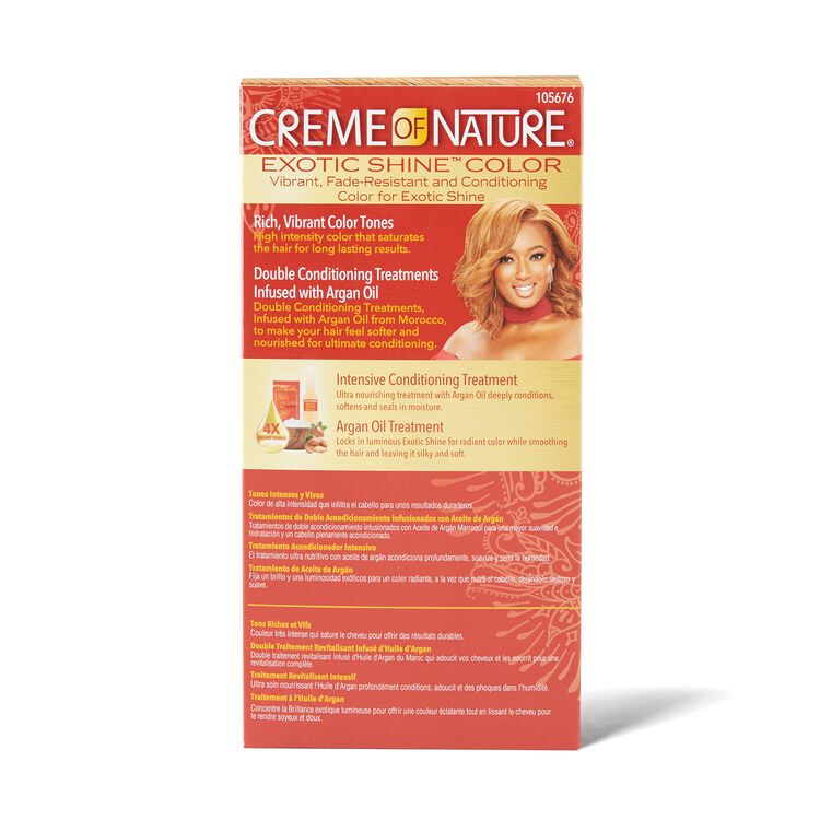 Exotic Shine Honey Blonde Permanent Hair Color