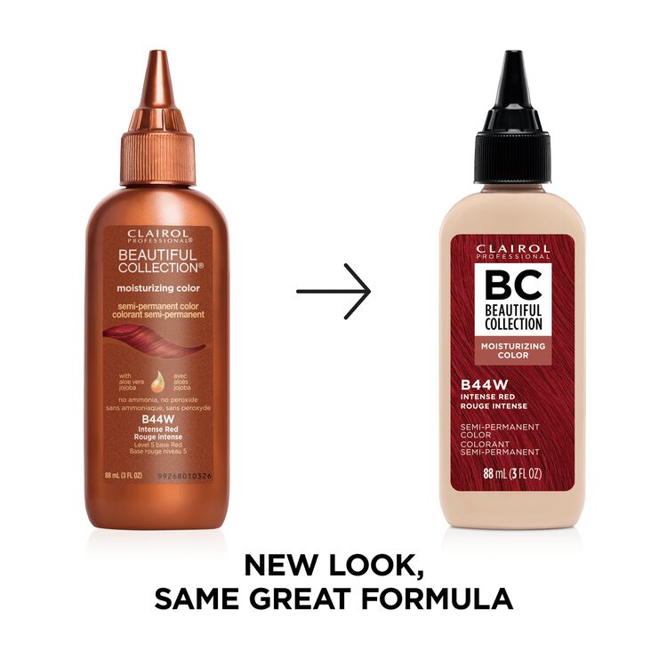 B44W Intense Red Semi Permanent Moisturizing Hair Color