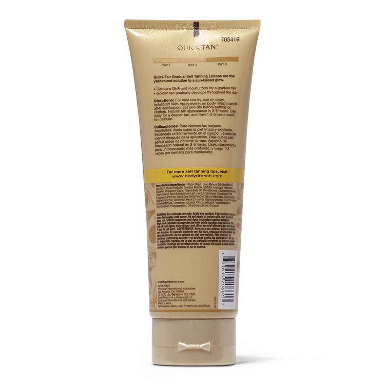 Quick Tan Gradual Self Tanning Lotion