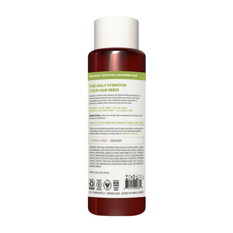 Jasmine & Sweet Almond Daily Moisture Shampoo