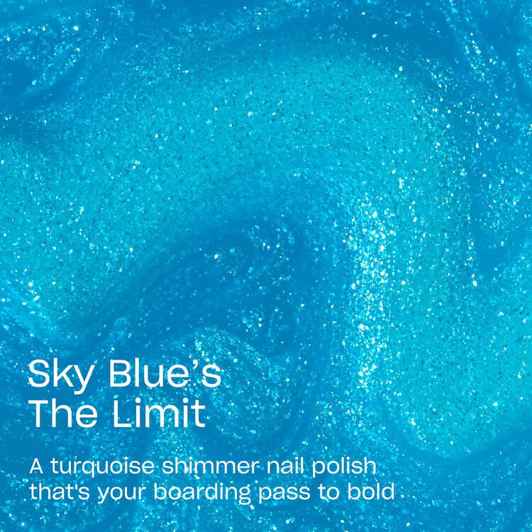 Sky Blues The Limit Nail Lacquer