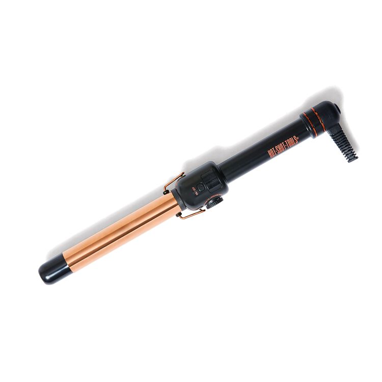 Hot Shot Tools Rose Gold Clipless Curling Wand Curling Irons