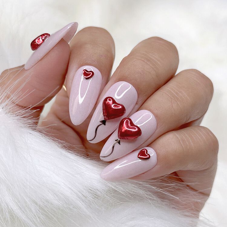 Lovely Hearts Nail Art Silicone Mold