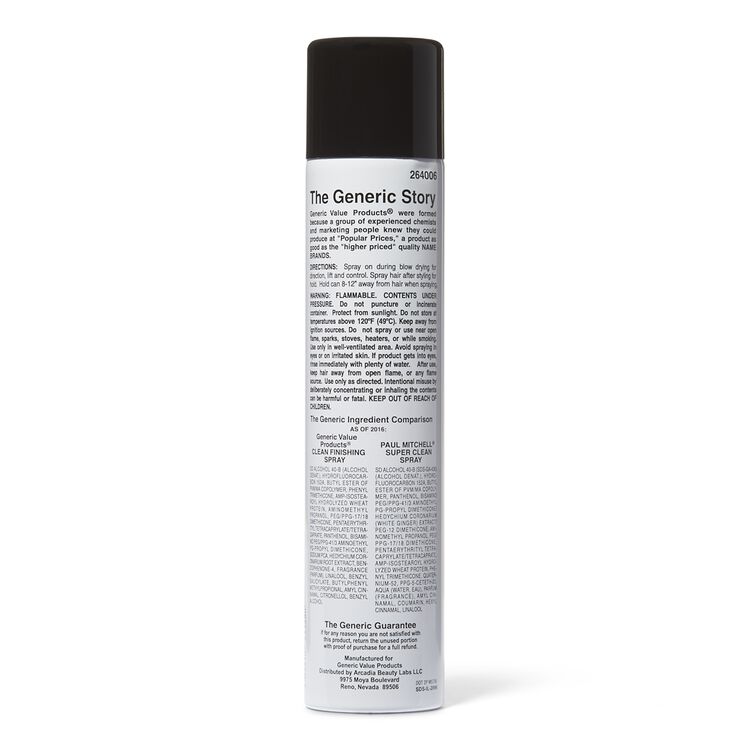 Gvp Clean Finishing Spray Compare To Paul Mitchell Super Clean Spray Hair Spray Sally Beauty