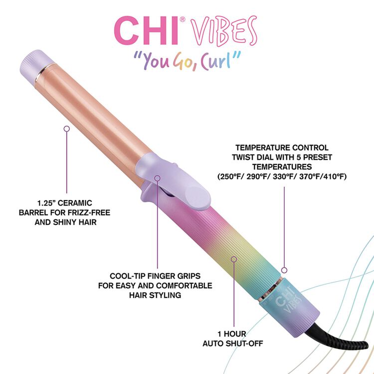 "You Go, Curl "1.25" Curling Iron